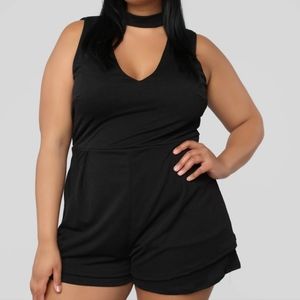 Fashion Nova Choker Romper